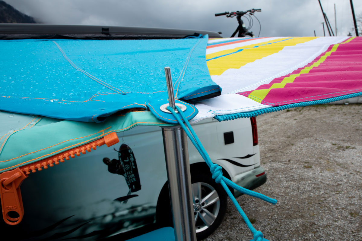 Verbindbares Sonnensegel „Zip-Protect Canvas“