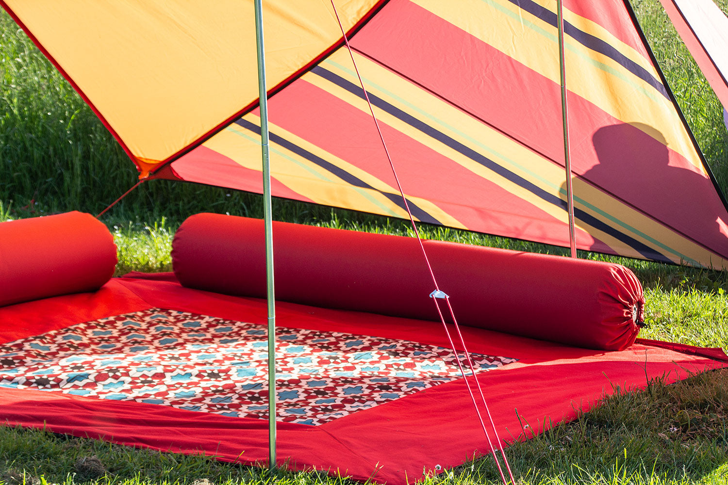 Verbindbare Kissenrolle „Zip-XL Lounger“