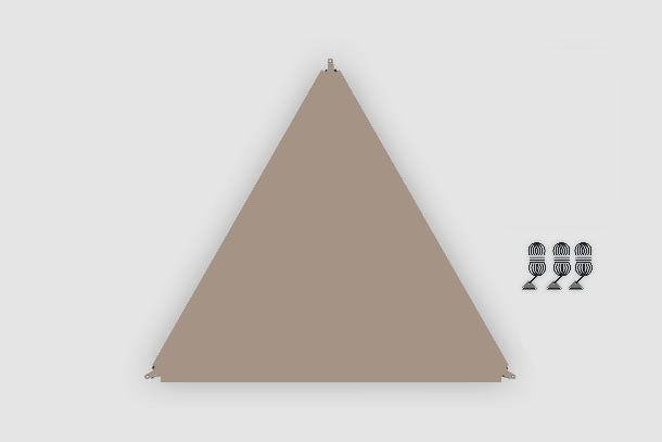 Verbindbares Sonnensegel „TC-Zip-Protect Canvas"