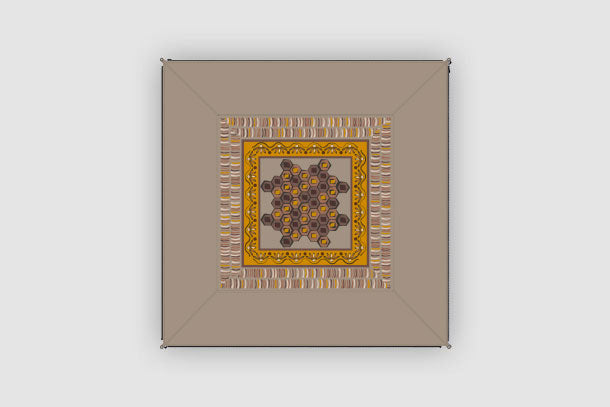 Verbindbarer Teppich „Zip-Carpet“ Afrika