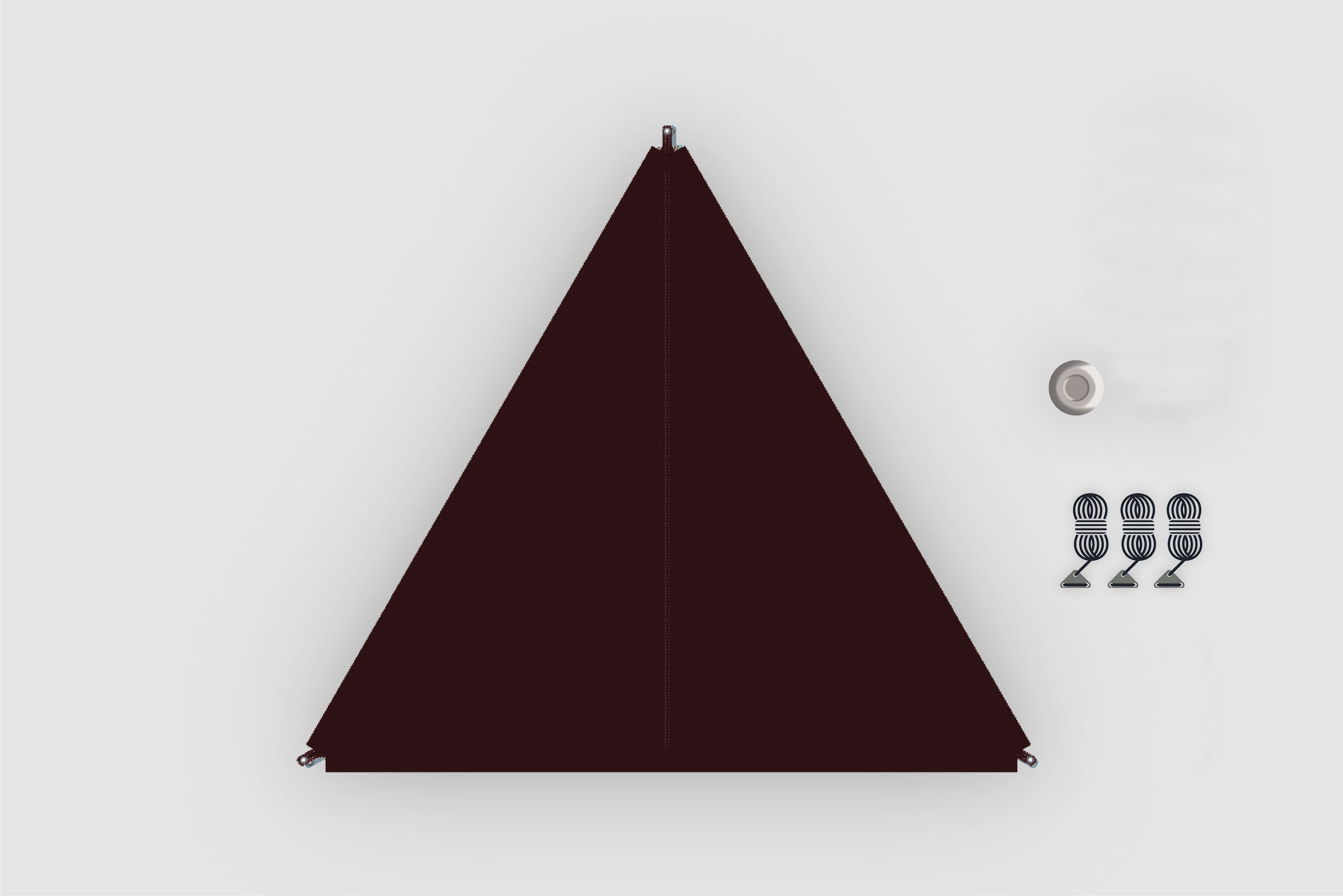 Verbindbares Sonnensegel „Zip-Protect Canvas" Java mit RV-Abdeckung