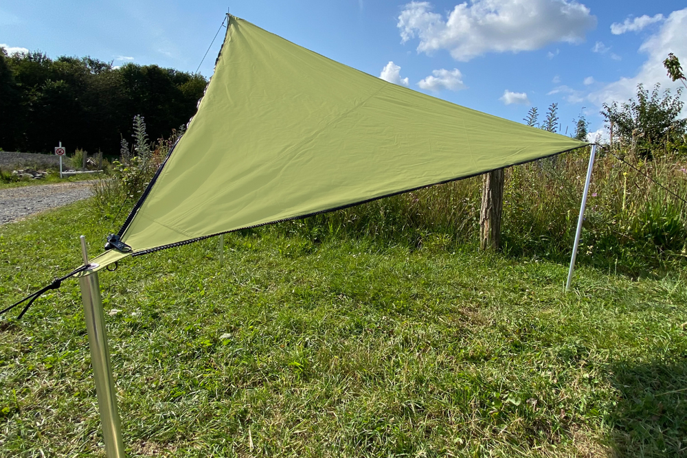 bent canvas sonnensegel Verbindbares Sonnensegel „TC-Zip-Canvas Single“