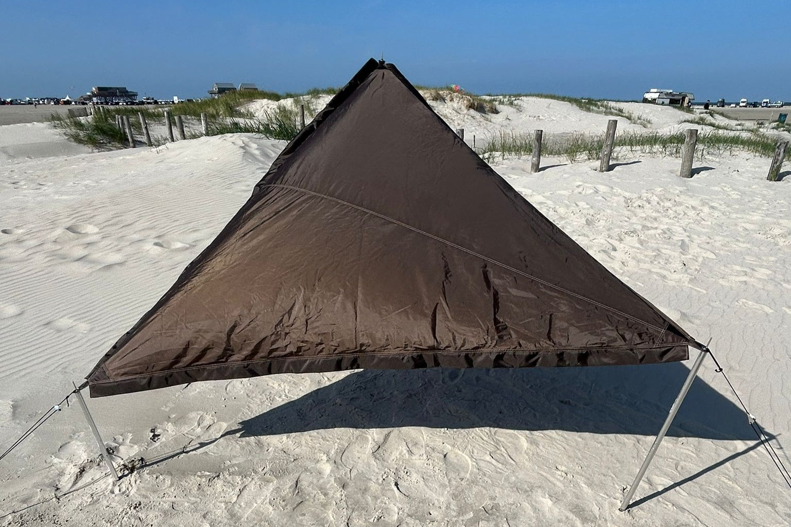 Verbindbares Sonnensegel „Zip-Protect Canvas" Java mit RV-Abdeckung